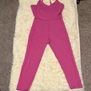 Old Navy Vibrant Pink Jumpsuit